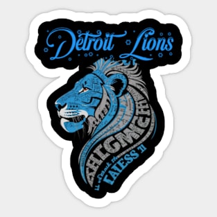 Detroit Lions Sticker